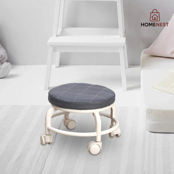 Rotating Stool With Wheels