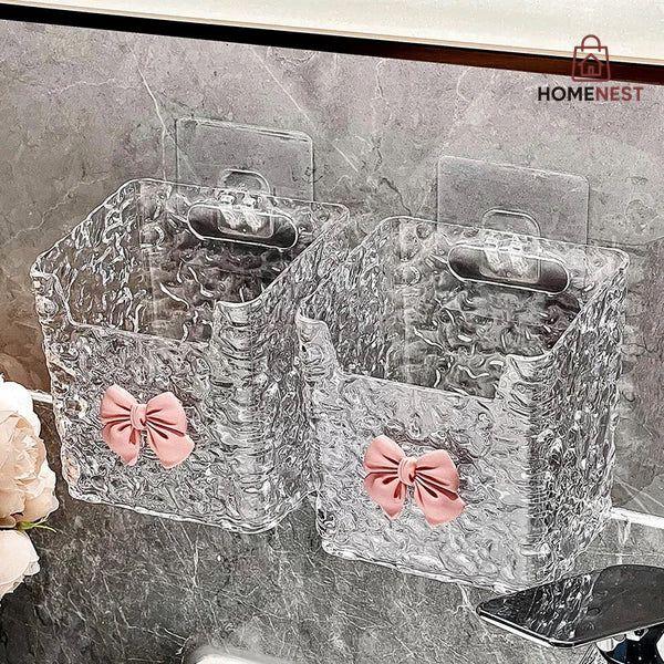 Acrylic Ribbon 🎀 Glam Organizer PACK OF 2