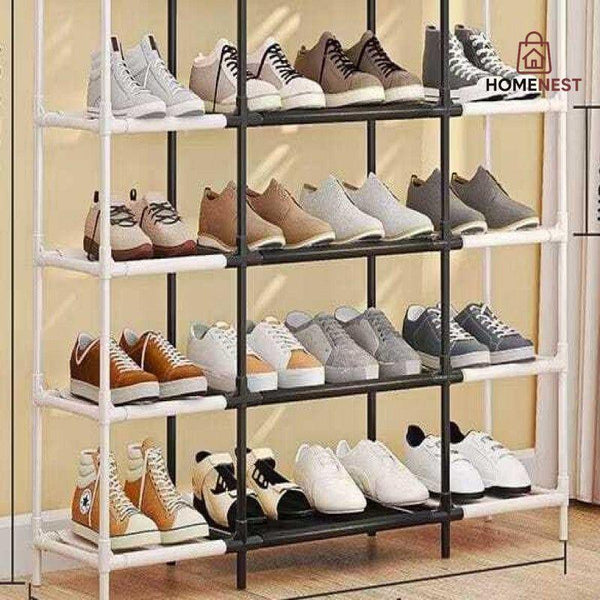 Double Row Shoe Rack