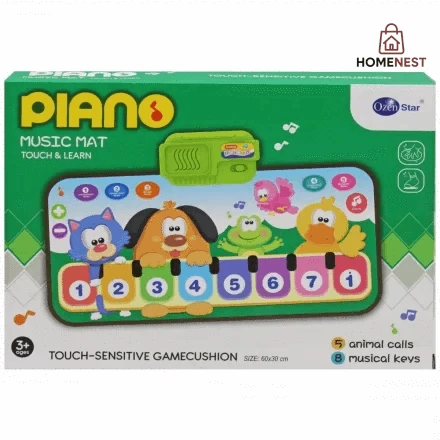 Piano Keyboard Play Mat Floor Music Mat