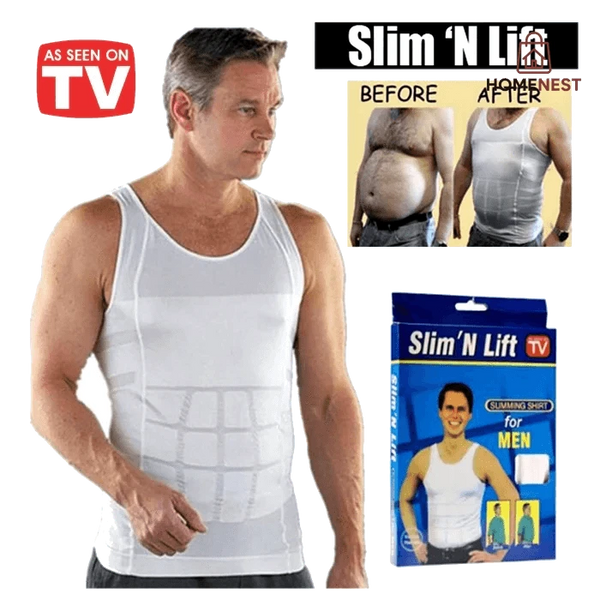 Slimming Lifting Belt Shirt for Men