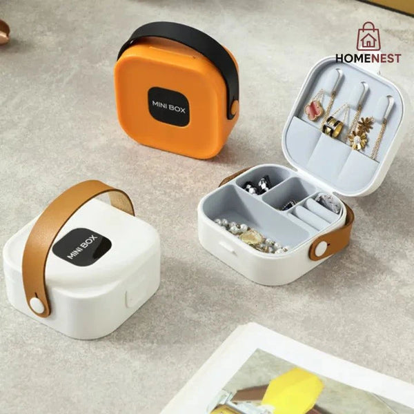 Multi Functional Portable Jewelry Storage Box