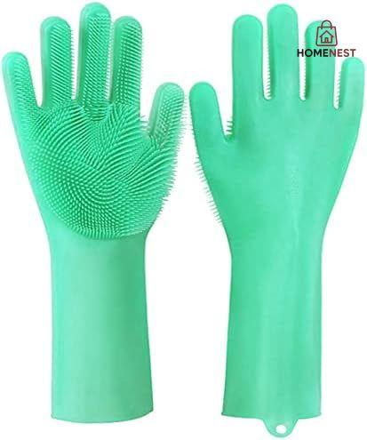 Silicone Washing Gloves