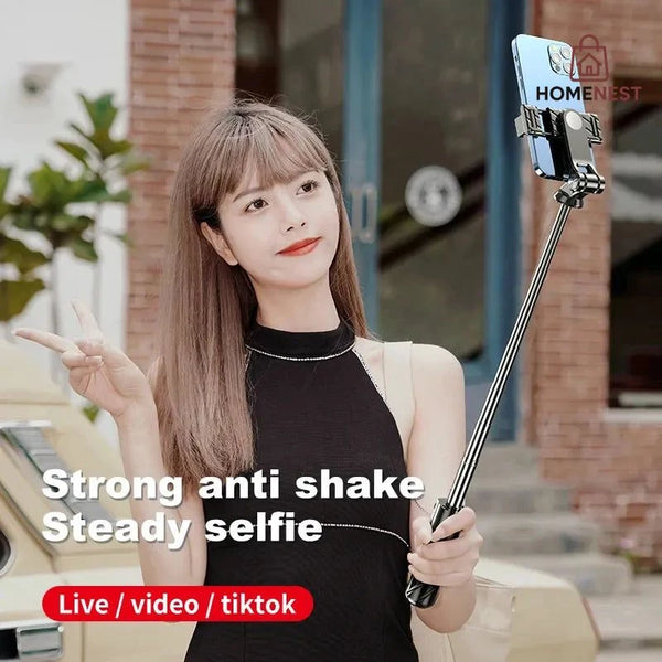 4 in 1 Tripod Selfie Stick With Remote Control