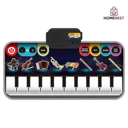 Interactive Piano Music Mat Toy for Kids Educational and Entertaining