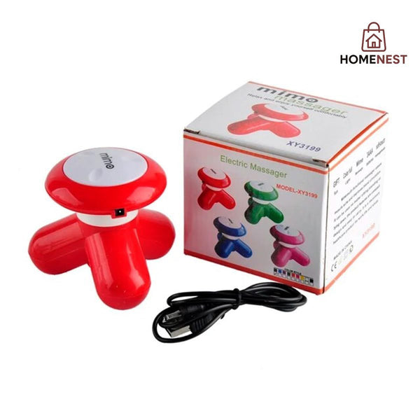 Mimo Mini Vibration Full Body Massager-plastic| Shopikbuzz