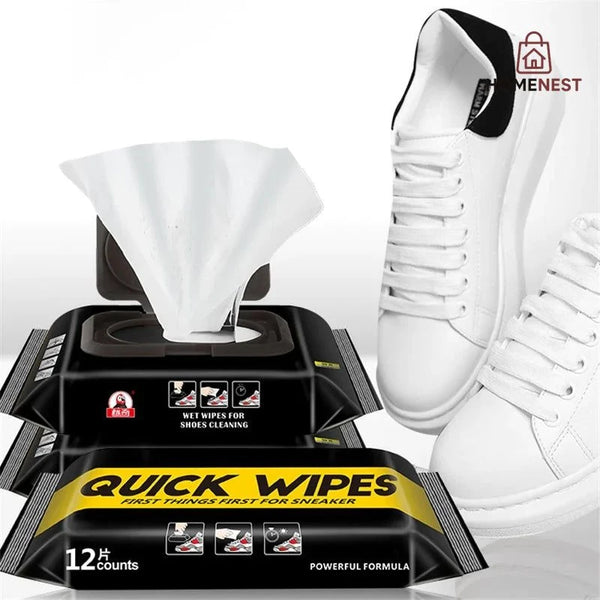Instant Shoe Cleaning Wipes - 50 Wipes/Pack