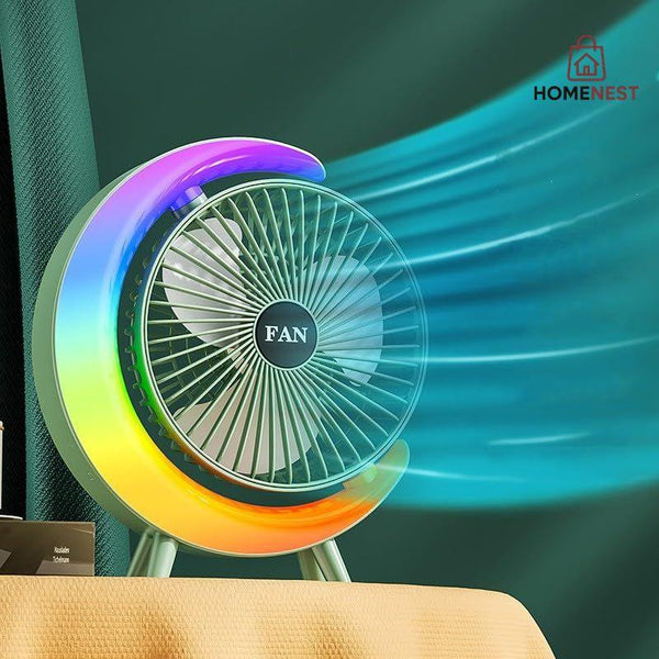 Desk USB Fans Small Quiet 180 Degrees