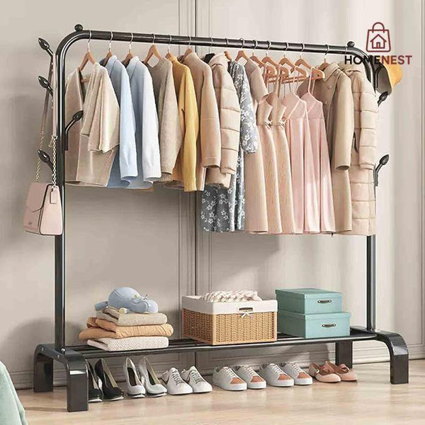 Metal Multi Purpose Clothes Hanger Rack  & Garments Rack  Load Bearning 50kg