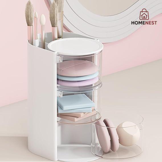 3 Layer Makeup Brush Holder