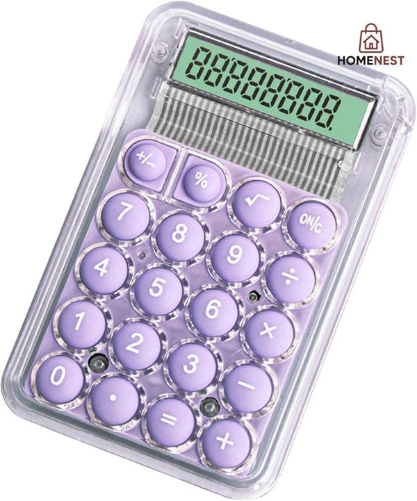 Small Portable Cute Silent Calculator