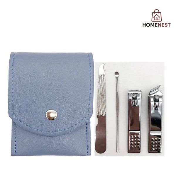 Stainless Steel Nail Clipper Cutter Set 4Pcs Set