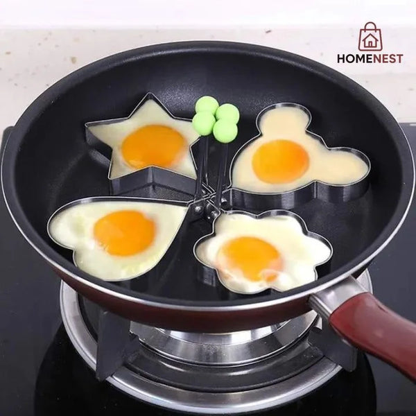 4pcs FRIED EGG MOULDS