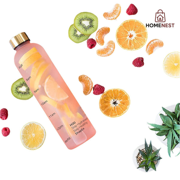 Acrylic Water Bottle (1000ml) - Random