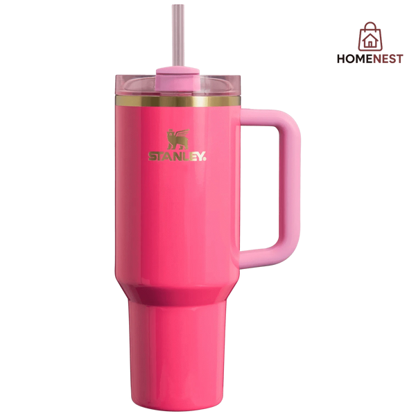 STANLEY QUENCHER H2.0 FLOWSTATE TUMBLER 40OZ - DARK PINK