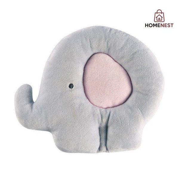 Baby Round Head Pillow - Elephant