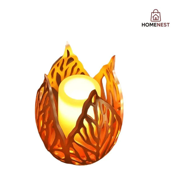 Sunrise Flame Candle Holder