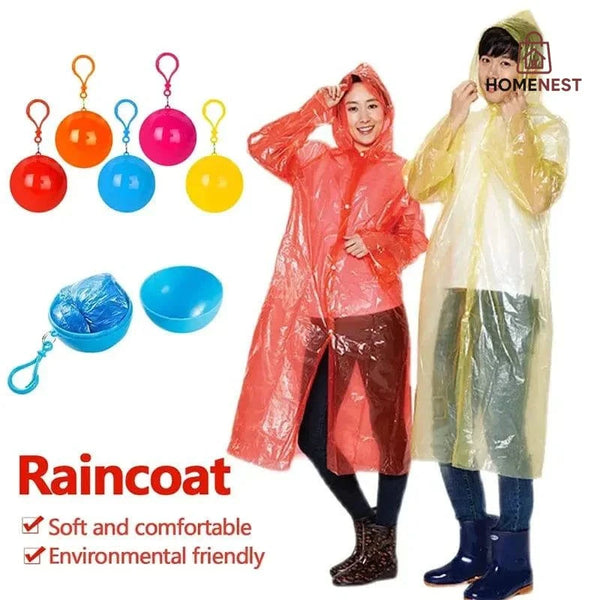 Reusable Waterproof Rain Coat