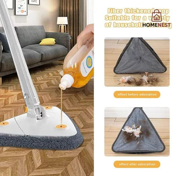 TRIANGLE TWIST CLEANING MOP