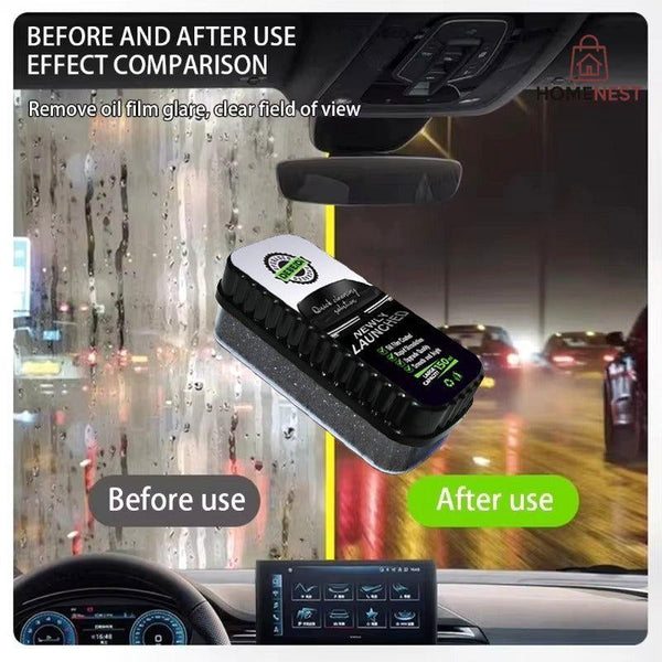 Car Glass Oil Film Removing Cleaner Glass Polish Cleaner