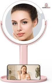 Makeup Mirror With LED Vanity Light