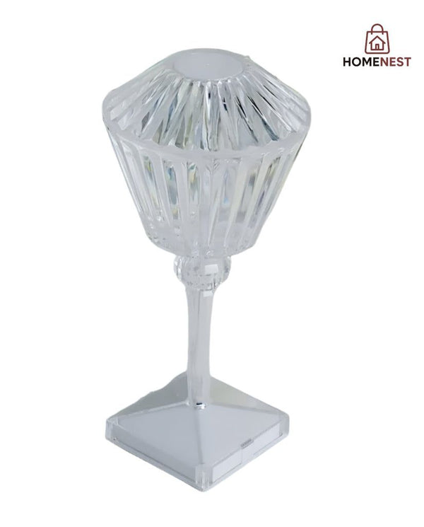 Crystal table lamp