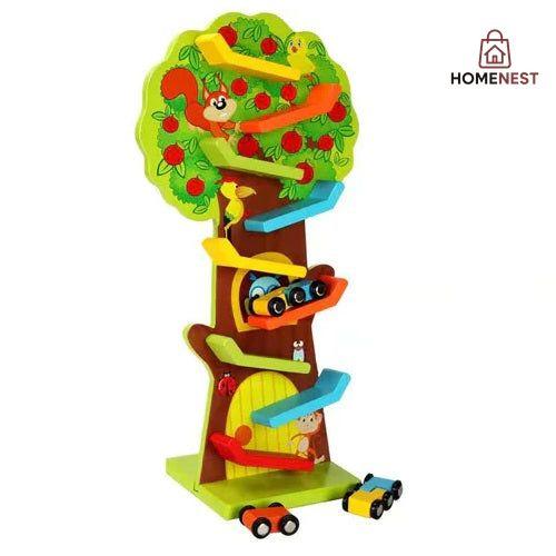 Squirrel Taxiway Wooden Race Track
