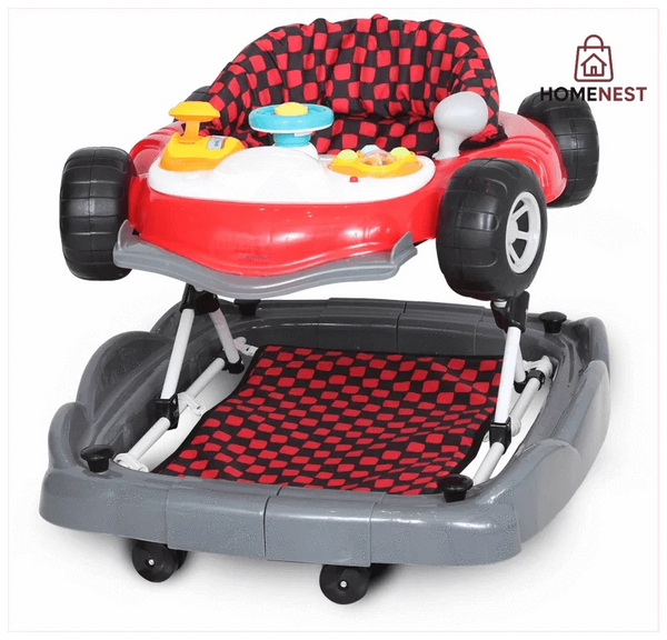Tinnies Baby Walker W/ Rocking -Multi Color - BG-1208