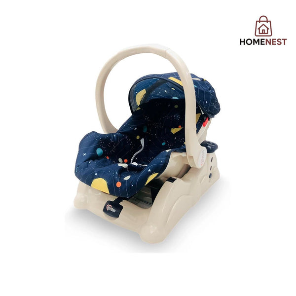 TINNIES CARRY COT W/ROCKLING-BLUE PLANET