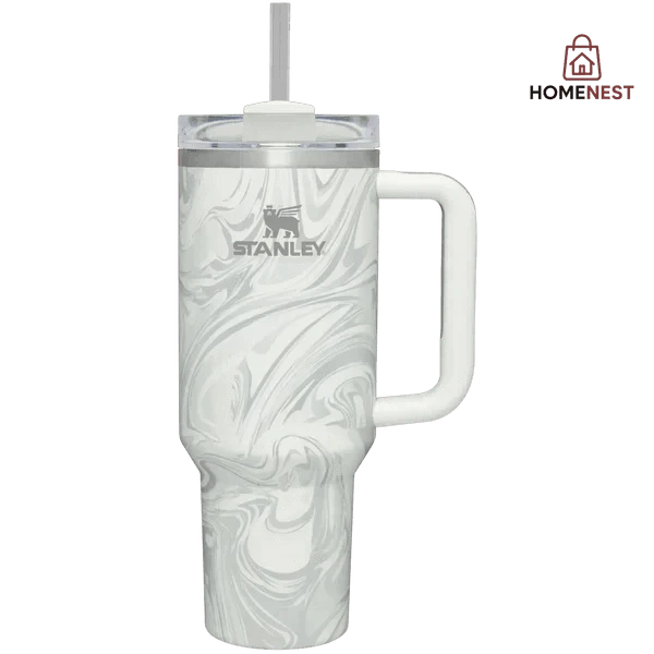 THE QUENCHER H2.0 FLOWSTATE™ TUMBLER 40OZ - POLAR SWIRL
