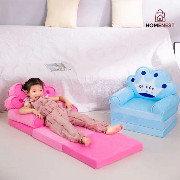 Foldable Kids Sofa Chair & Bed
