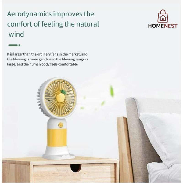 Summer Fruity Mini Handheld  - Portable Fan