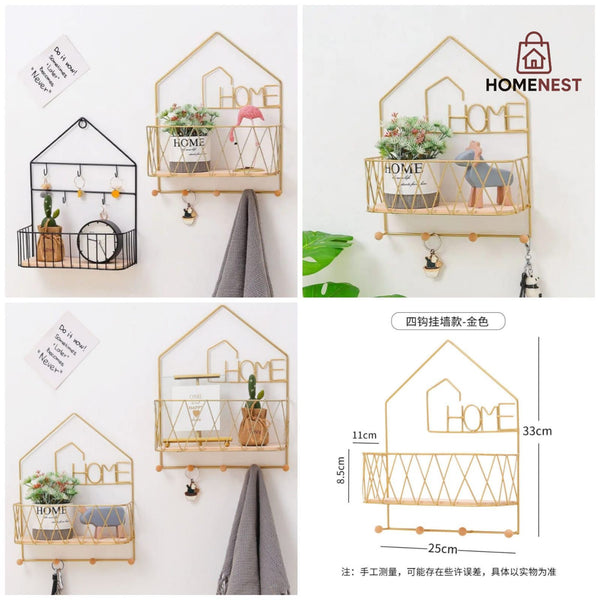 Creative Wall-Mounted Shelf