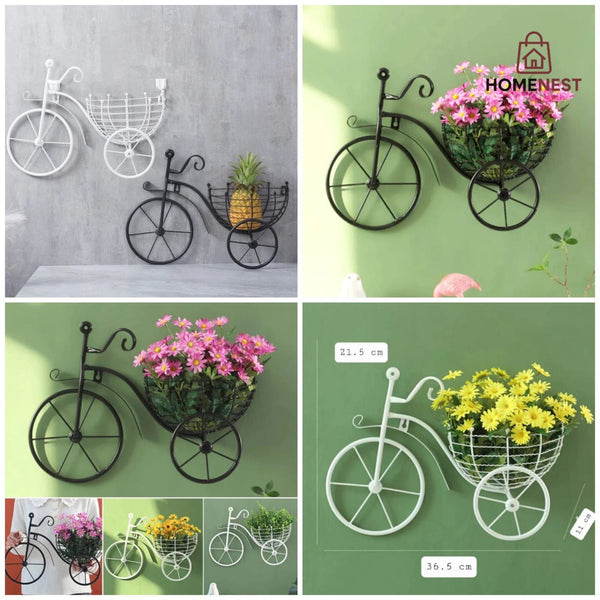 Bicycle Design Wall Basket