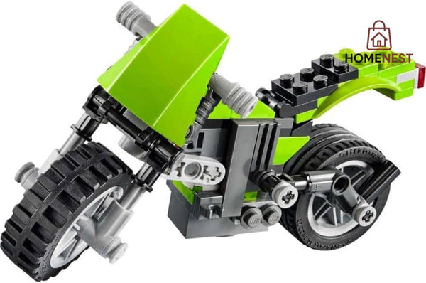3 in 1 Architect Series Super Bike Building Block Toy Set - Educational DIY Toys for Kids