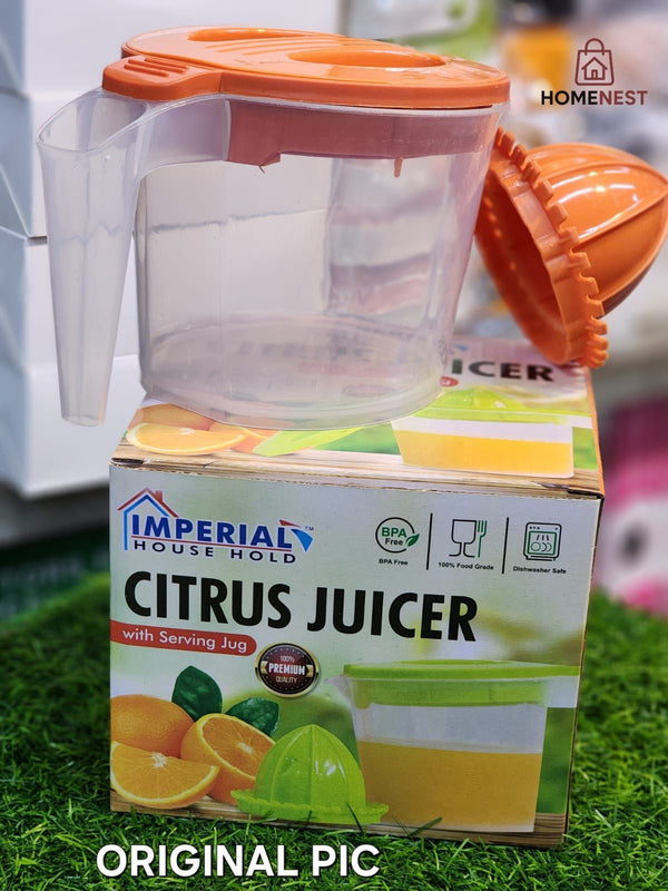 Manual Citrus Fruit Juicer  Squeezer with Serving Jug