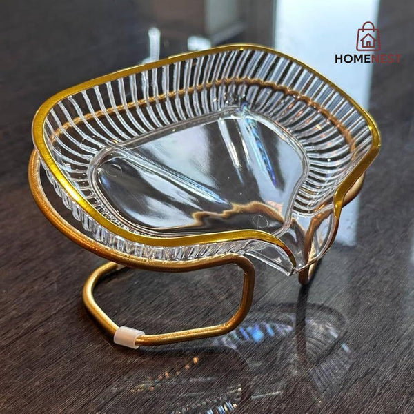 Luxury Soap Holder Self Draining Soap Dish Holder