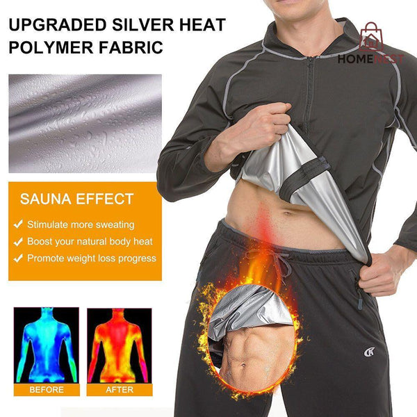 Men And Women Heavy Sauna Sweat Suit