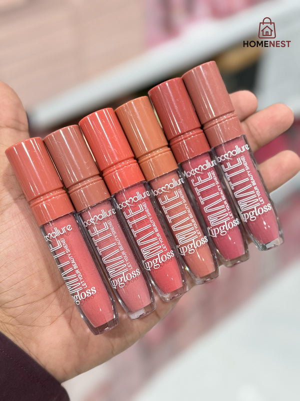 Mocallure Nude Matt Lipgloss  6 pcs set