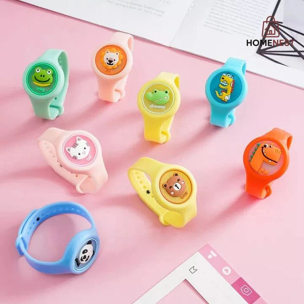 Mosquito Repellent Bracelet for Kids Cartoon Lightweight Watch Outdoors And Indoor