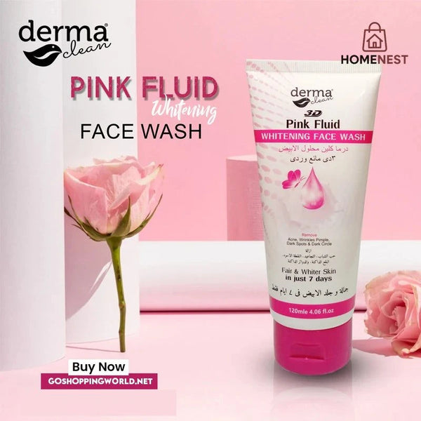JENS Pink Fluid  Face & Body Whitening Lotion