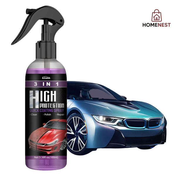Dontump.pk ™ - 3 In 1 High Protection Quick Car Coating Spray (100 Ml)