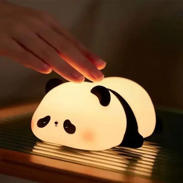 Silicone Panda Rechargeable Lamp