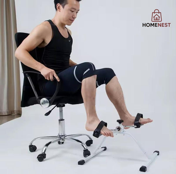Protable Pedal Exercise Cycle Fitness lean leg Bodybuilding Trainer Machine Equipments Home legs Rehabilitation Workout Stepper