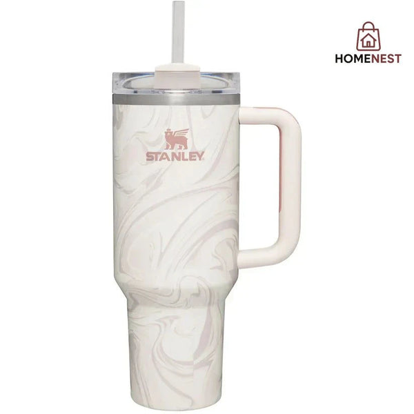 THE QUENCHER H2.0 FLOWSTATE™ TUMBLER 40OZ - PINK SWIRL