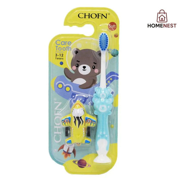Baby Cartoon Toothbrush with Toy